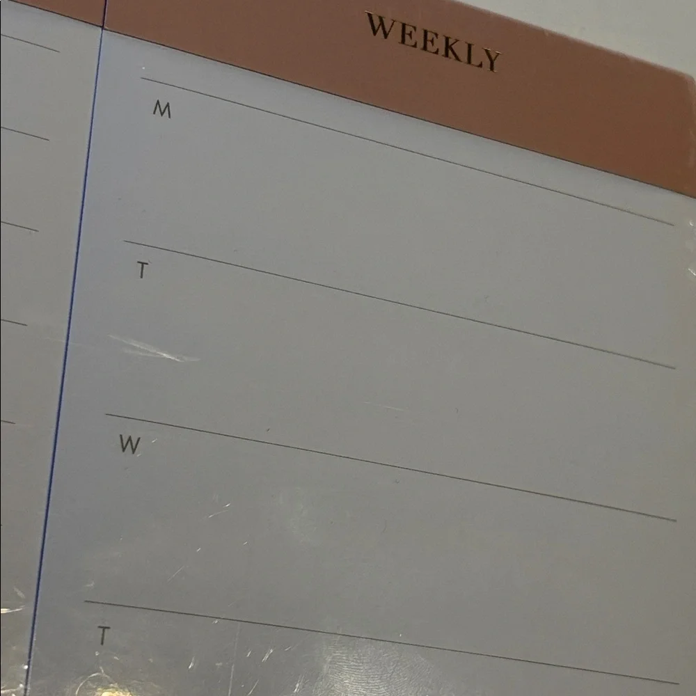 Sugar Paper 2 Pack Undated Daily and Weekly Notepads